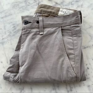 Rag & Bone: Fit 2 Classic Chinos In Drizzle